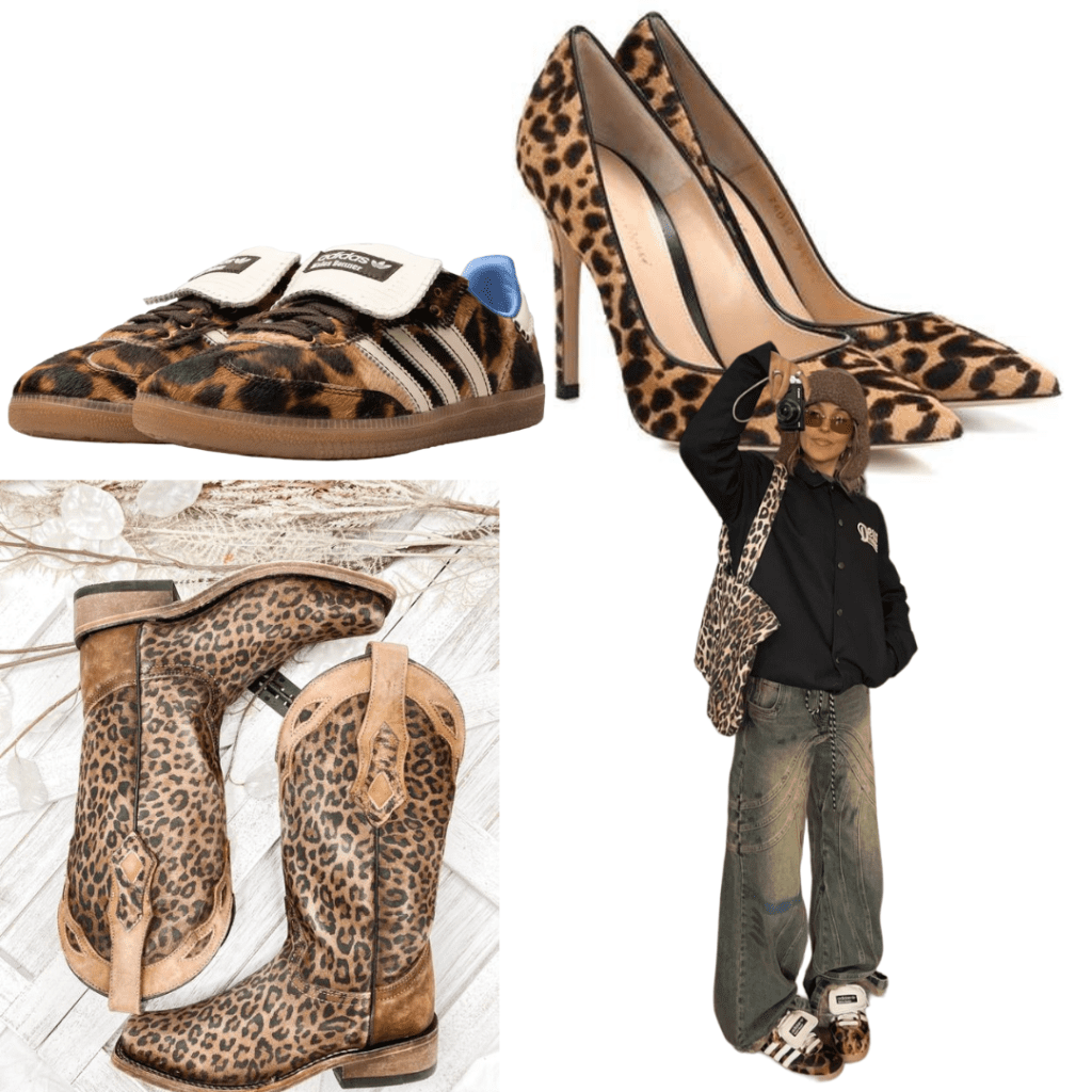 Zapatos Animal print Leopardo