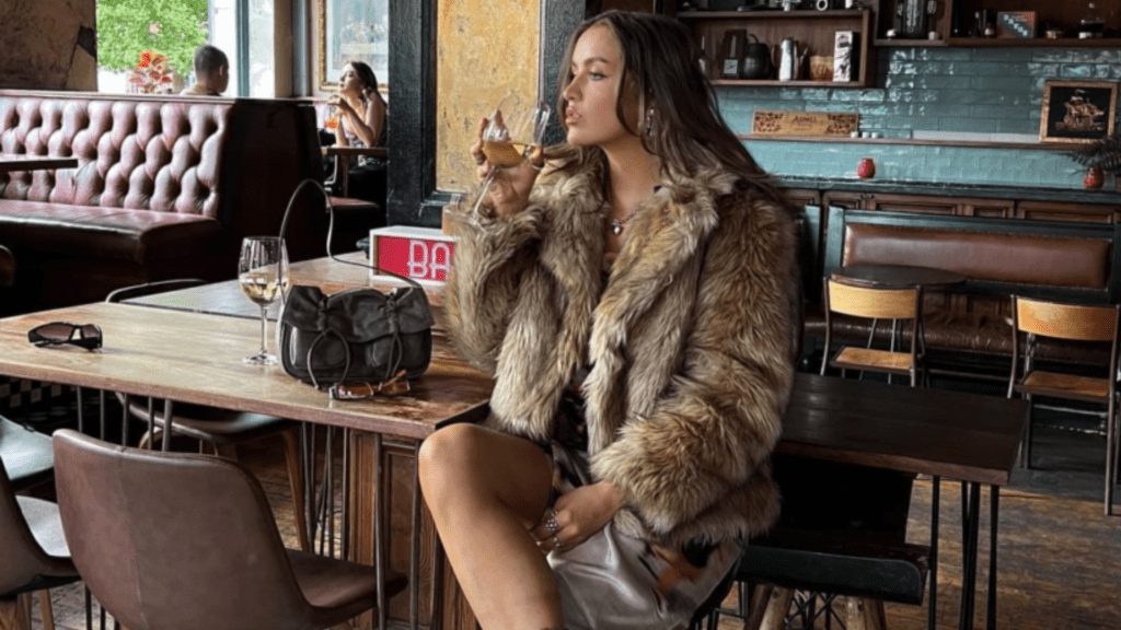 25 ideas de outfit mujer con abrigos fur coat