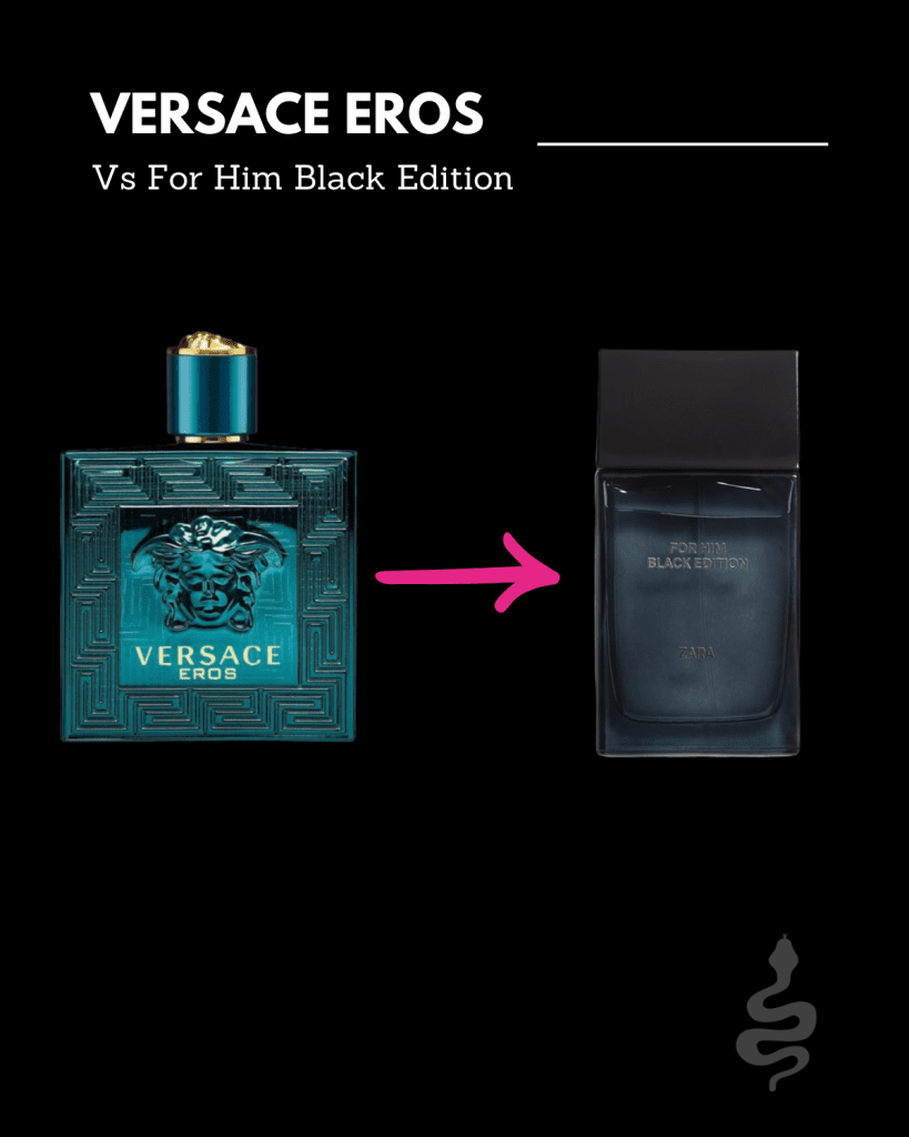 For Him Black Edition, tan seductor como el Versace Eros
